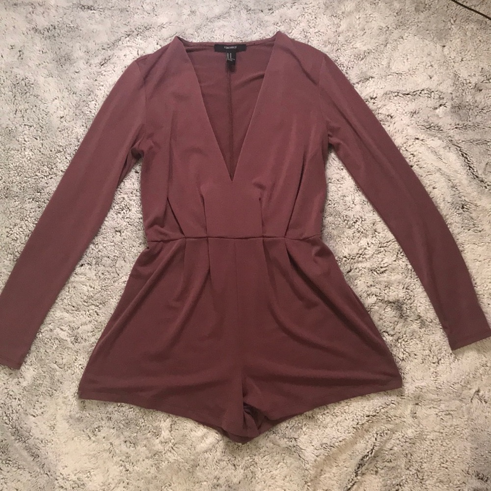 Plunging Neck Line Romper!